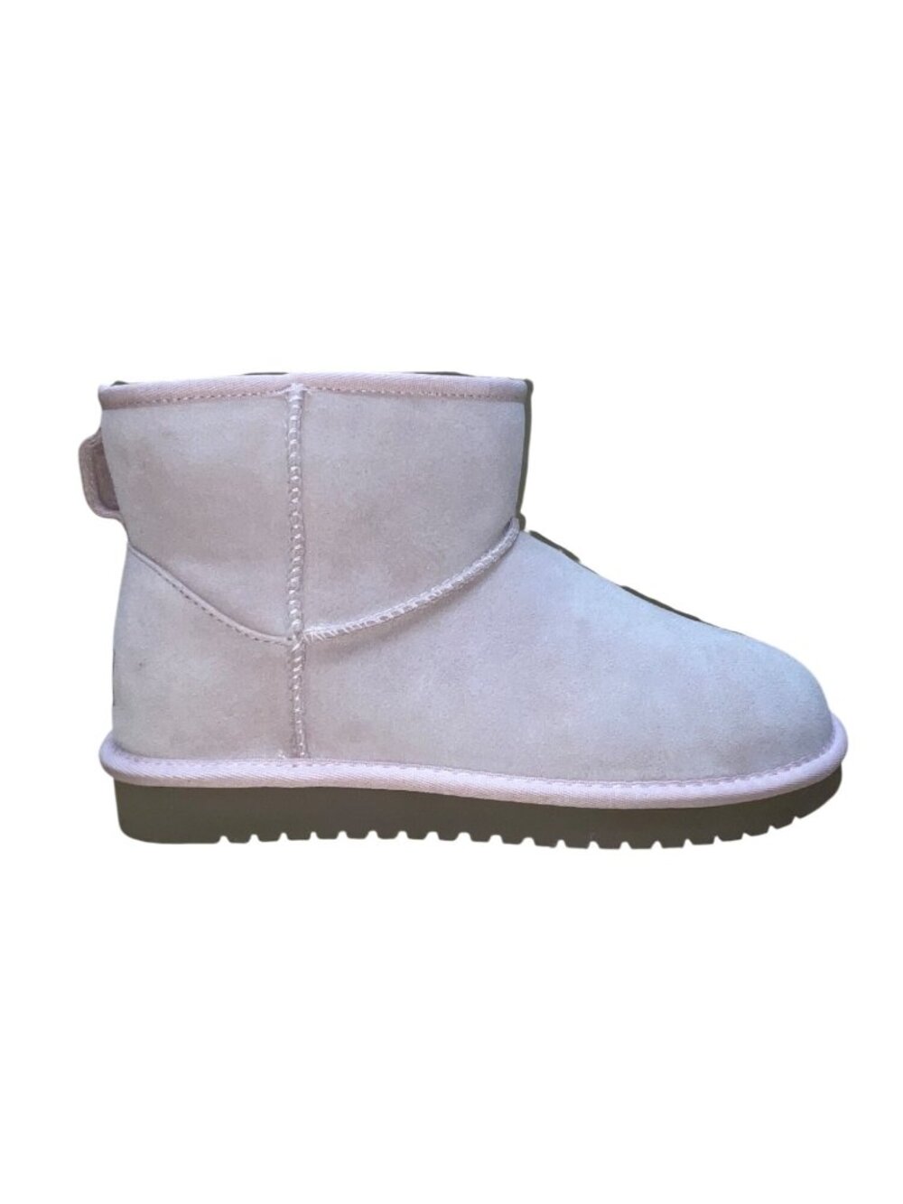 Koolaburra By UGG Women’s Pink Suede And Faux Fur Lining Mini ll Boots Size 9